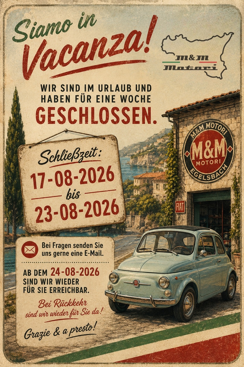  Wichtige Mitteilung!